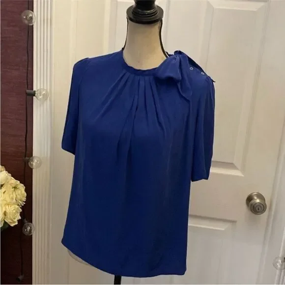 Sandro Elegant Blue Women's Top, S - Picture 1 of 7